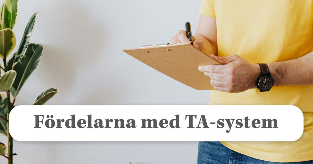 Ta kontroll över transporterna med ett TA-system